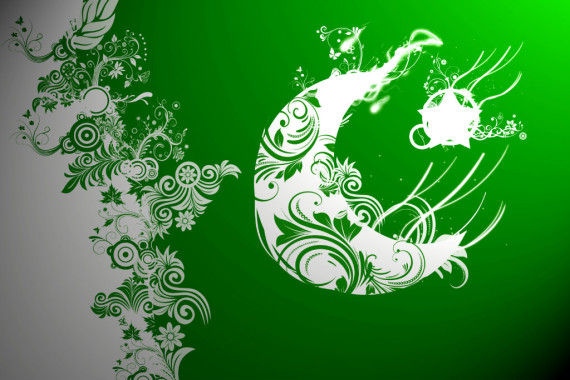 Pakistan Flag Art