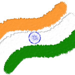 Indian Flag Art