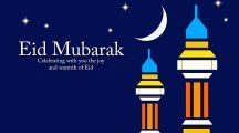 Eid Mubarak Moon Wallpaper