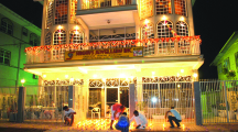 Beautiful Decorated House On Diwali