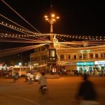 Decorated Bazar On Diwali