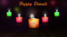 Happy Diwali Amazing Candles HD Wallpapers