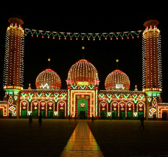 Islamic Mosque Decoration on Rabi ul Awal