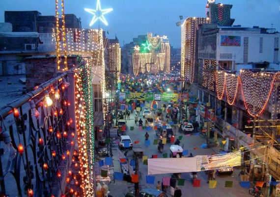 Lighting At 12 Rabi ul Awwal