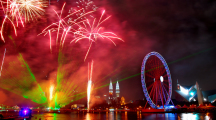 Firecrackers on New Year