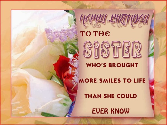 Happy Birthday Sister Pictures & images