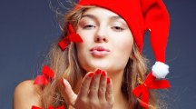 Santa Girl HD Desktop Backgrounds