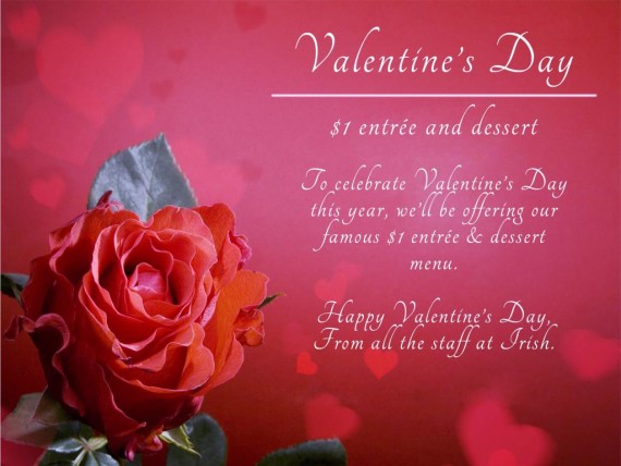 Happy Valentines Day Greeting HD Wallpaper
