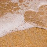 Love Heart Wave Wallpaper
