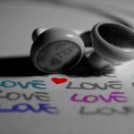 Music Love Headphones Wallpaper