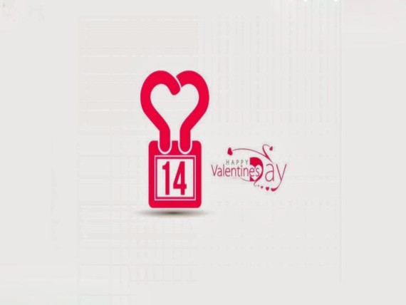 Valentines Day Hearts Pink Colour Photo
