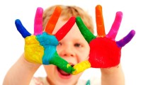 Celebrating Child Holi HD Wallpapers