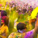 Happy Holi Celebration Colorful Wallpaper