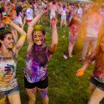 Playing Holi Girls HD Images