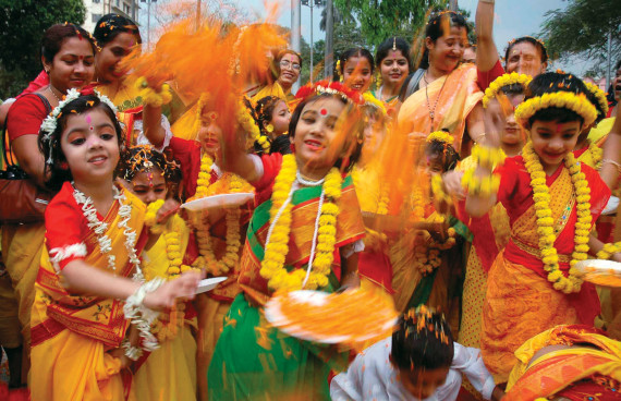 Holi Celebration in India Pictures