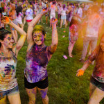 Playing Holi Girls HD Images